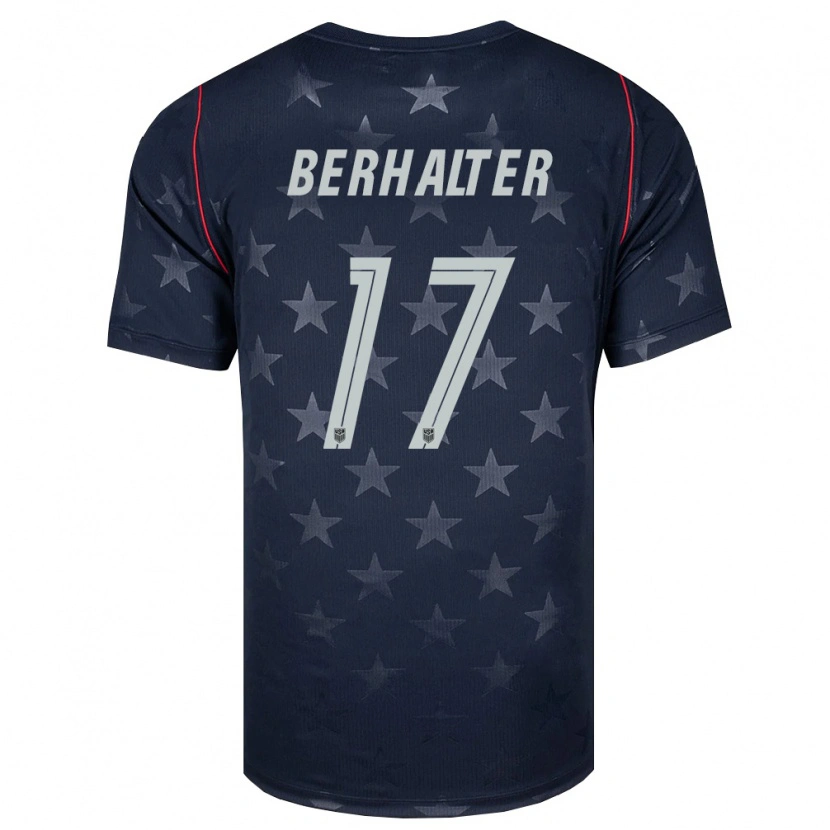 Danxen Dámské Spojené Státy Americké Sebastian Berhalter #17 Černá Bílá Červená Daleko Hráčské Dresy 26-28 Dres