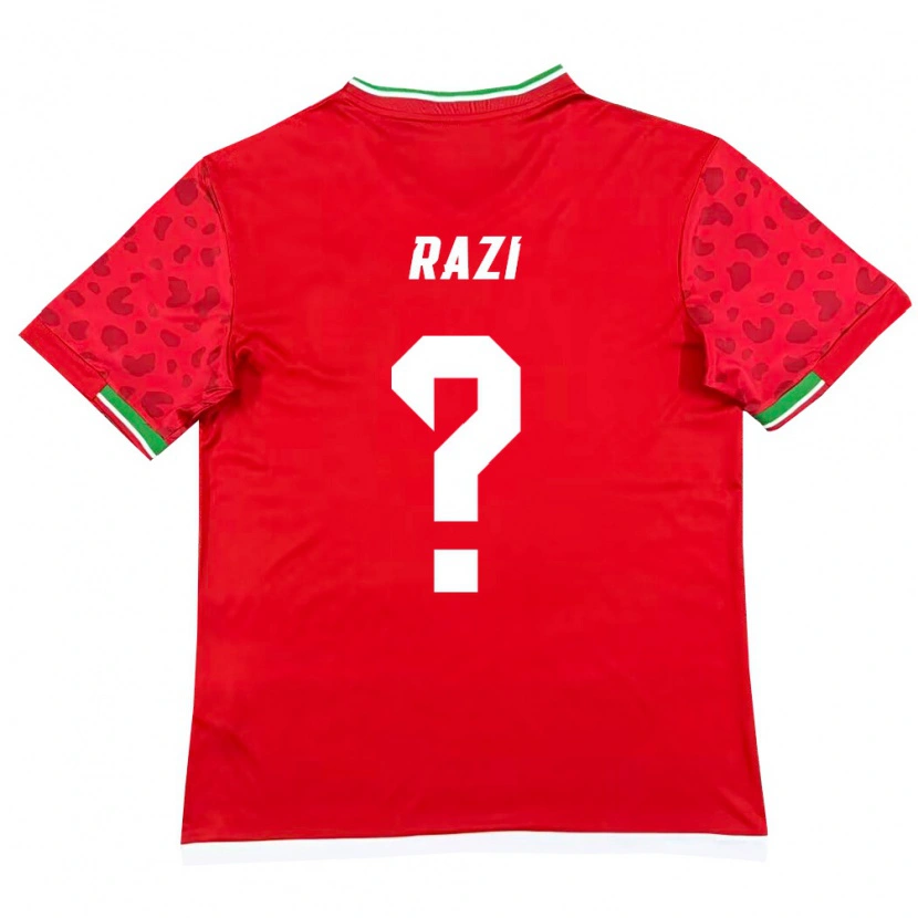 Danxen Dámské Írán Vihan Razi #0 Červená Bílá Daleko Hráčské Dresy 26-28 Dres