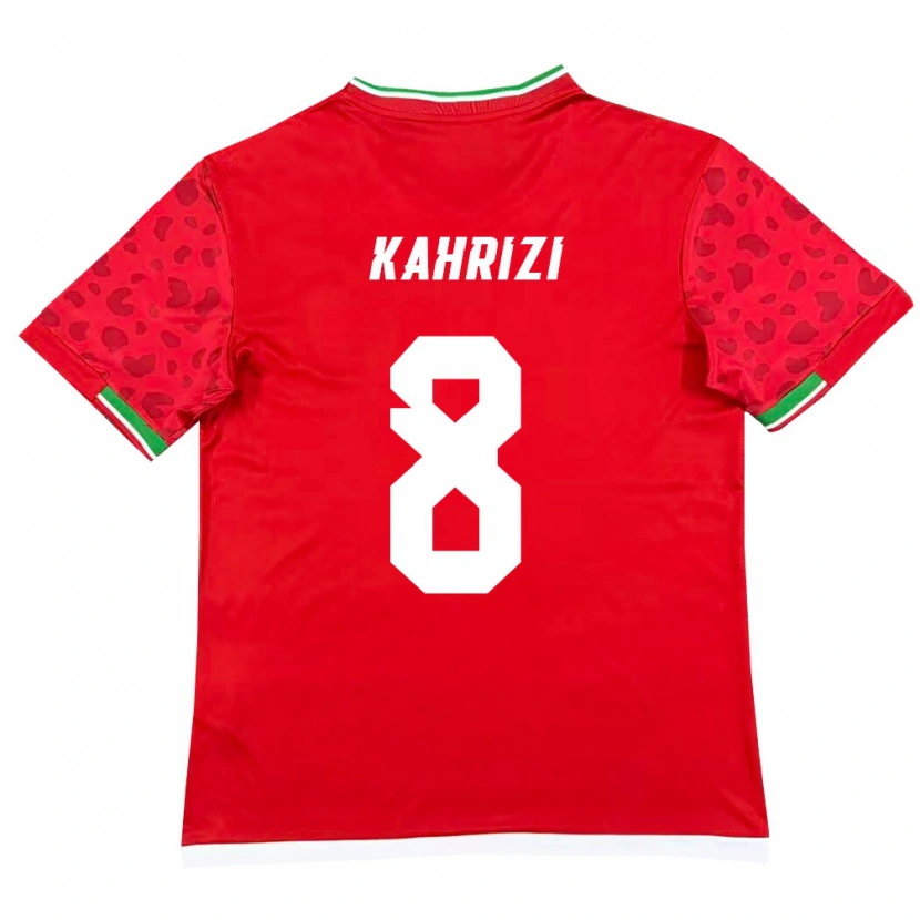 Danxen Dámské Írán Abbas Kahrizi #8 Červená Bílá Daleko Hráčské Dresy 26-28 Dres