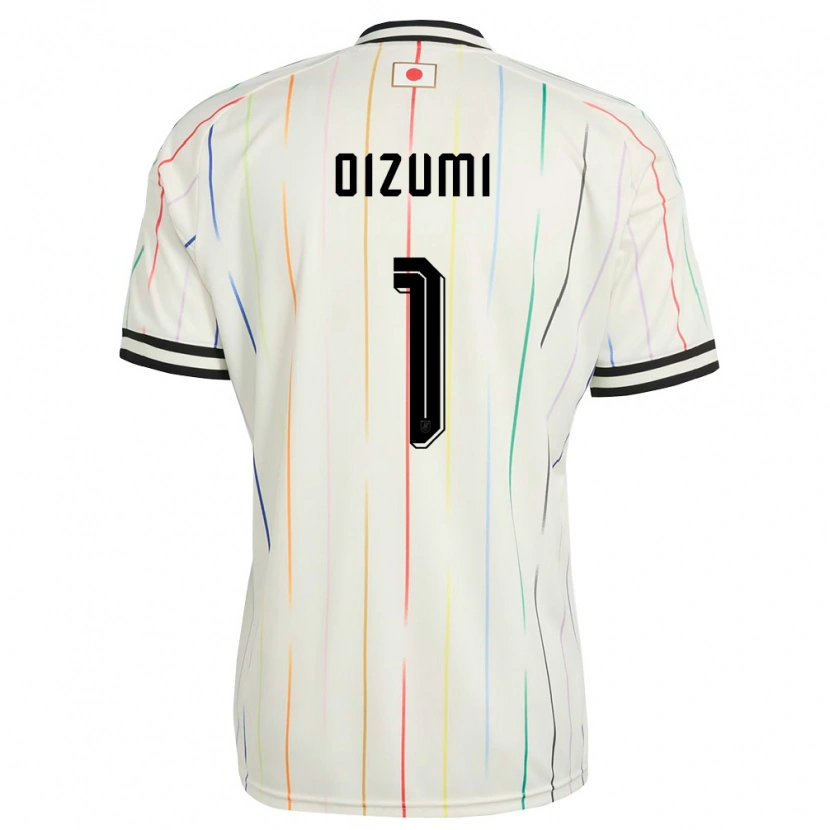 Danxen Dámské Japonsko Mirai Oizumi #1 Bílá Černá Daleko Hráčské Dresy 26-28 Dres