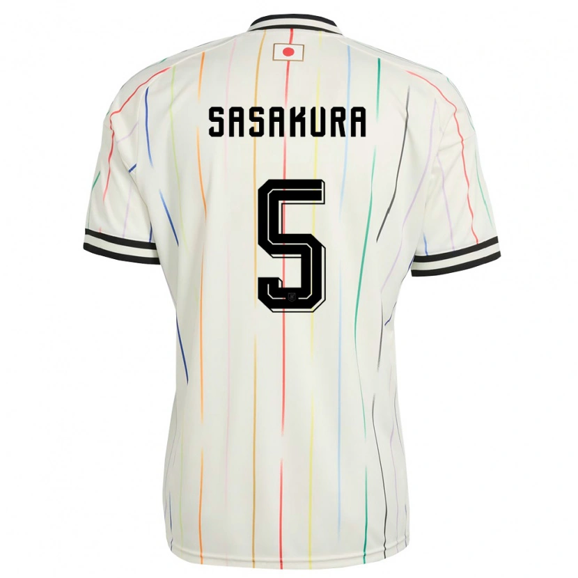 Danxen Dámské Japonsko Takuma Sasakura #5 Bílá Černá Daleko Hráčské Dresy 26-28 Dres