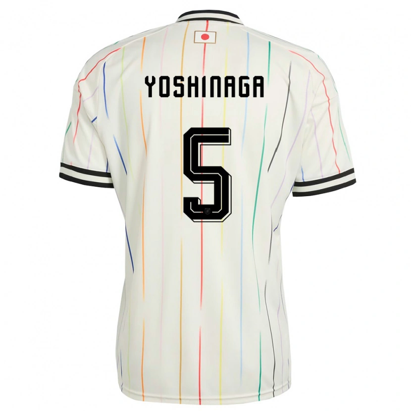 Danxen Dámské Japonsko Yumeki Yoshinaga #5 Bílá Černá Daleko Hráčské Dresy 26-28 Dres