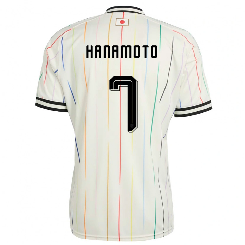 Danxen Dámské Japonsko Yohan Hanamoto #7 Bílá Černá Daleko Hráčské Dresy 26-28 Dres