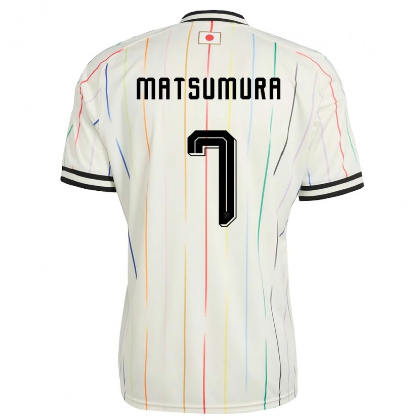 Danxen Dámské Japonsko Kosuke Matsumura #7 Bílá Černá Daleko Hráčské Dresy 26-28 Dres