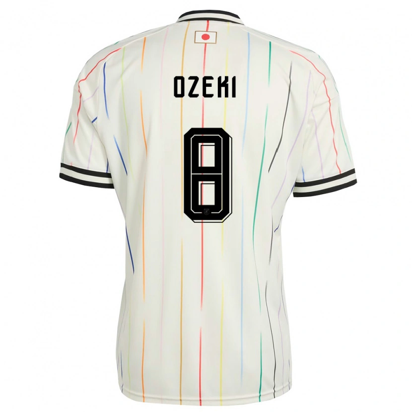 Danxen Dámské Japonsko Yuto Ozeki #8 Bílá Černá Daleko Hráčské Dresy 26-28 Dres