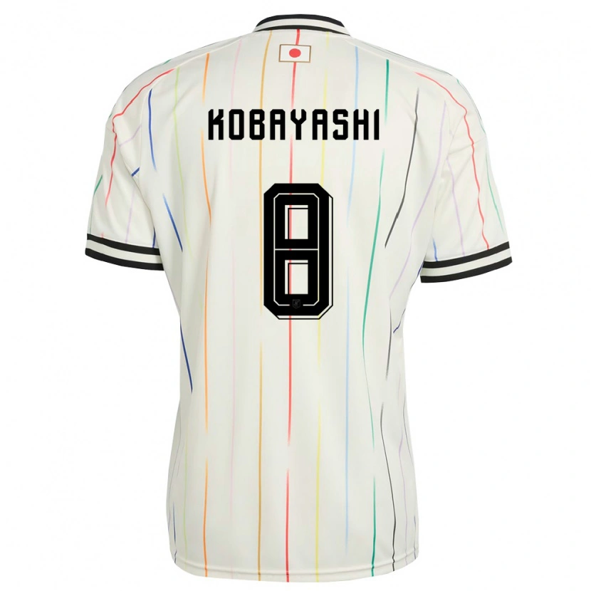 Danxen Dámské Japonsko Shimon Kobayashi #8 Bílá Černá Daleko Hráčské Dresy 26-28 Dres