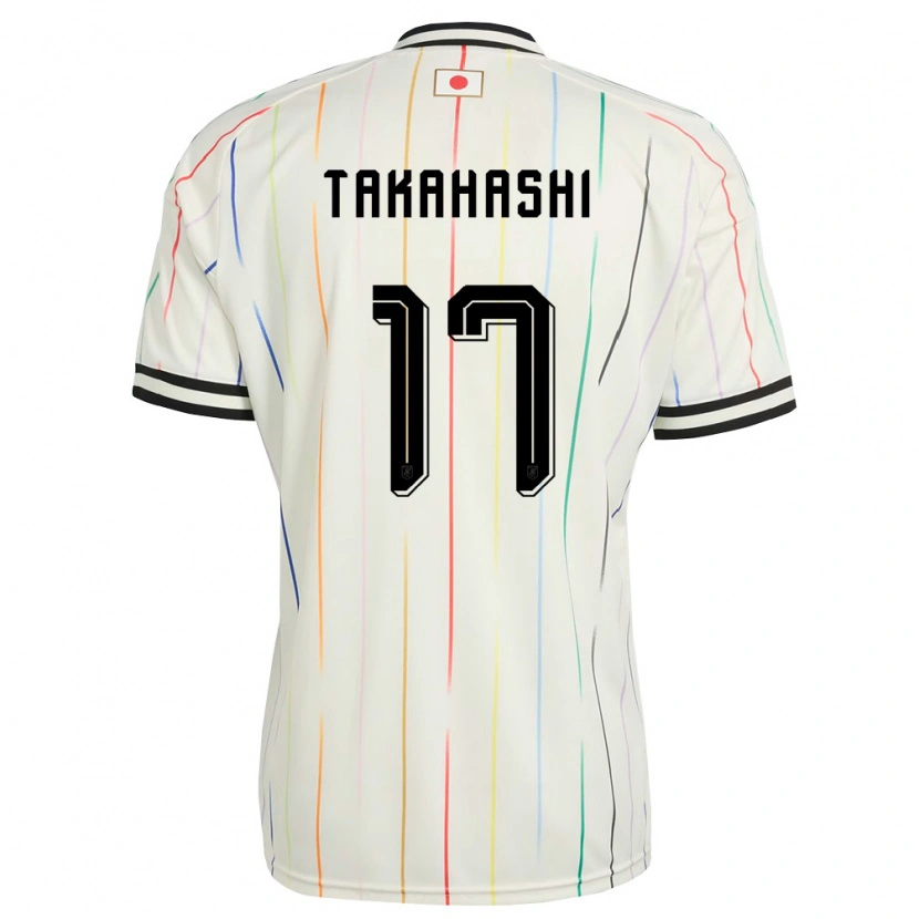Danxen Dámské Japonsko Hana Takahashi #17 Bílá Černá Daleko Hráčské Dresy 26-28 Dres
