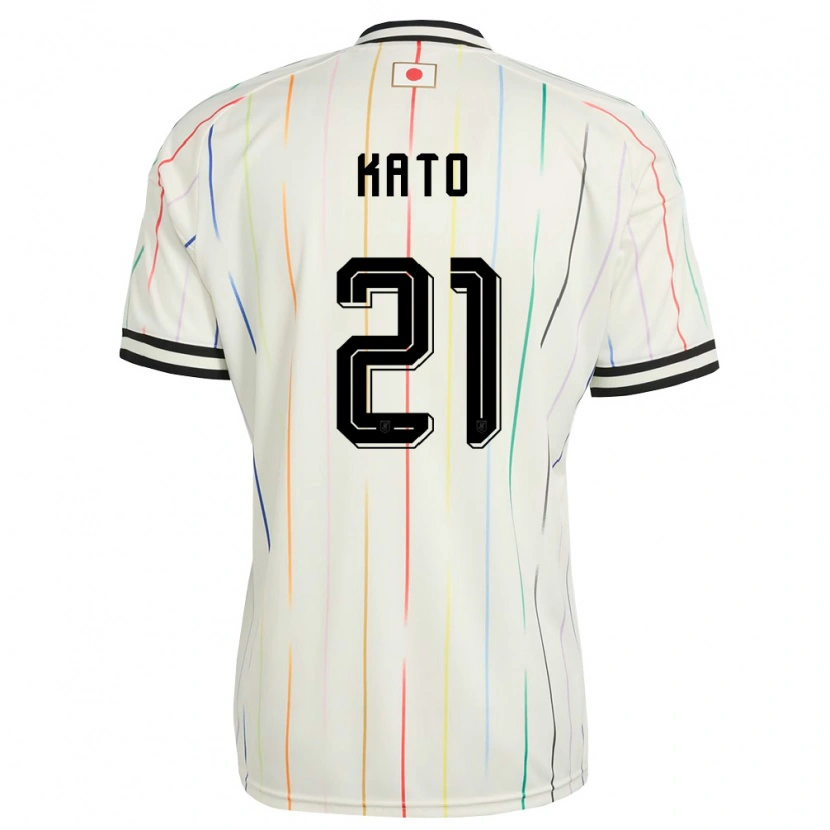 Danxen Dámské Japonsko Hijiri Kato #21 Bílá Černá Daleko Hráčské Dresy 26-28 Dres