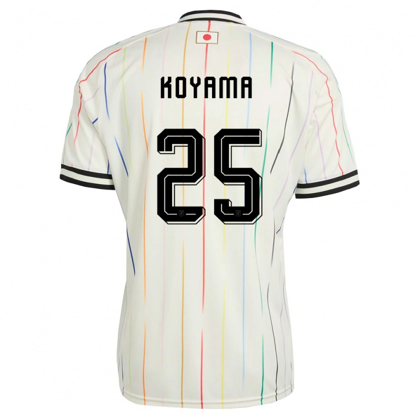 Danxen Dámské Japonsko Shinomi Koyama #25 Bílá Černá Daleko Hráčské Dresy 26-28 Dres