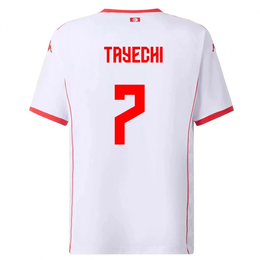 Danxen Dámské Tunisko Fedi Tayechi #7 Bílá Červená Daleko Hráčské Dresy 26-28 Dres