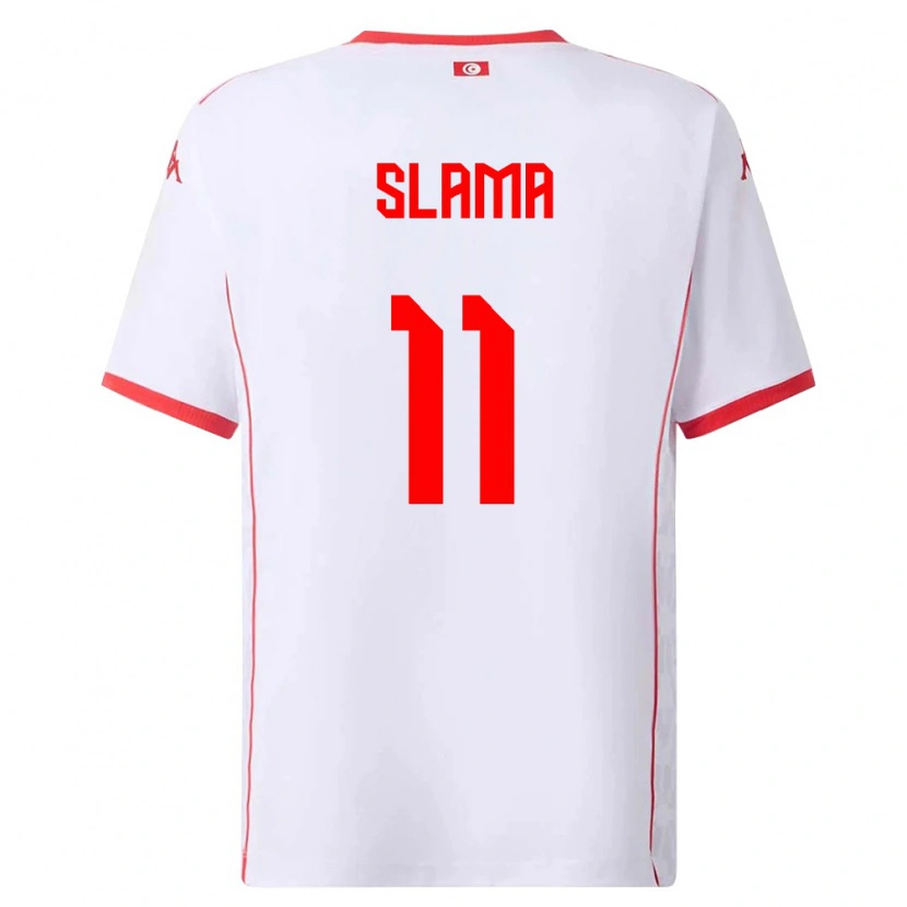 Danxen Dámské Tunisko Wassim Slama #11 Bílá Červená Daleko Hráčské Dresy 26-28 Dres