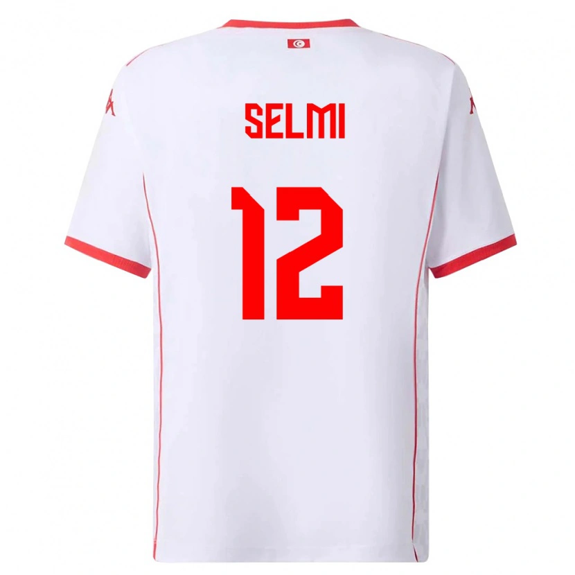 Danxen Dámské Tunisko Adam Selmi #12 Bílá Červená Daleko Hráčské Dresy 26-28 Dres