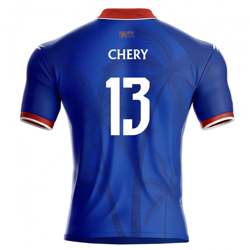 Danxen Dětské Haiti Mikenley Chery #13 Modrá Červená Bílá Domů Hráčské Dresy 26-28 Dres