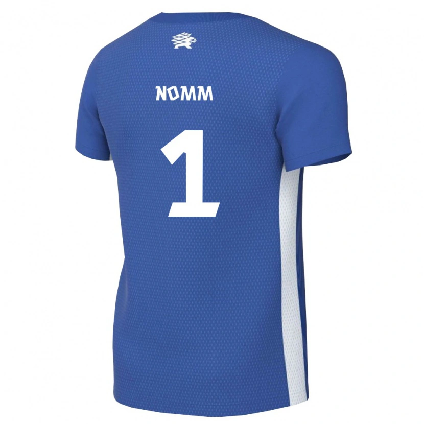 Danxen Dětské Estonsko Ott Nomm #1 Tmavě Modrá Bílá Domů Hráčské Dresy 26-28 Dres