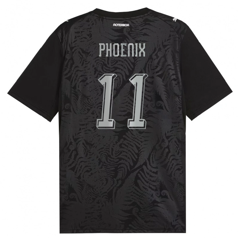 Danxen Dětské Nový Zéland Codey Phoenix #11 Bílá Černá Šedá Domů Hráčské Dresy 26-28 Dres