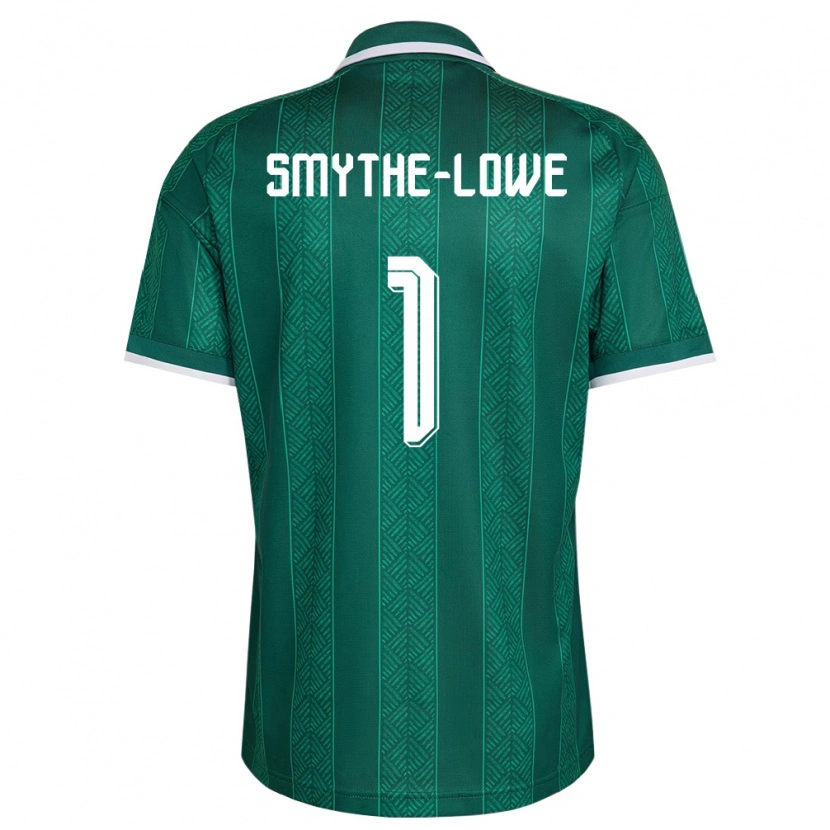 Danxen Dětské Jihoafrická Republika Fletcher Smythe-Lowe #1 Zelená Bílá Zlatá Daleko Hráčské Dresy 26-28 Dres