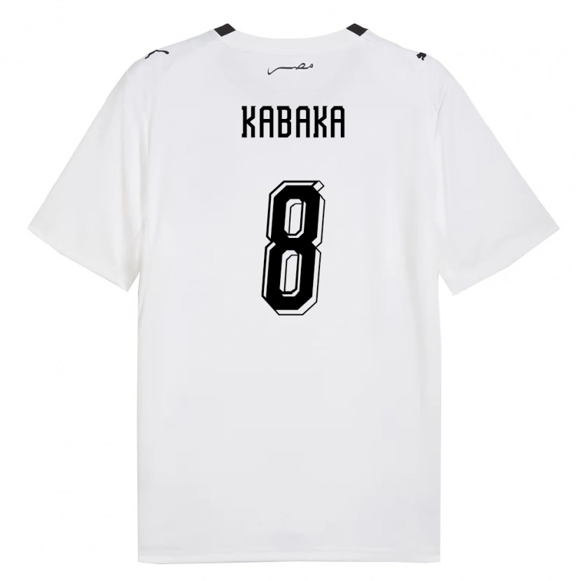 Danxen Dětské Egypt Kabaka #8 Bílá Šedá Černá Daleko Hráčské Dresy 26-28 Dres
