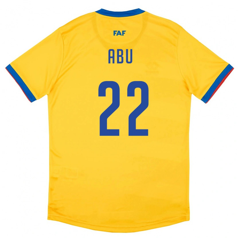 Danxen Dětské Andorra Abu #22 Žlutá Modrá Červená Daleko Hráčské Dresy 26-28 Dres
