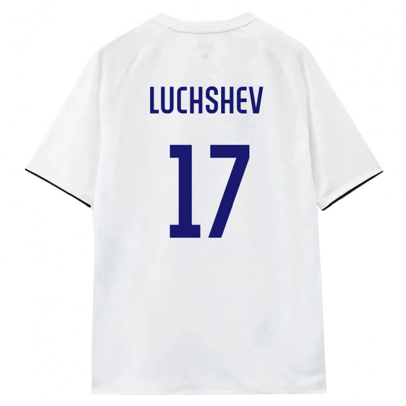Danxen Dětské Rusko Aleksandr Luchshev #17 Bílá Hnědá Černá Daleko Hráčské Dresy 26-28 Dres