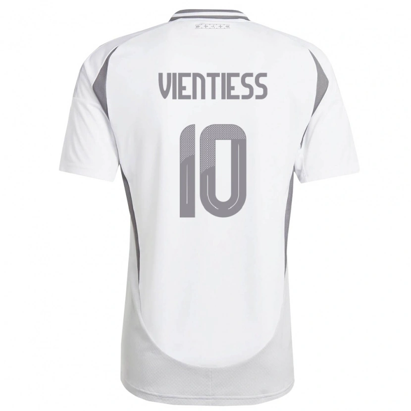 Danxen Dětské Lotyšsko Roberts Vientiess #10 Bílá Tmavě Šedá Daleko Hráčské Dresy 26-28 Dres