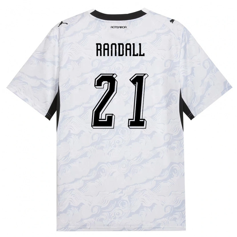 Danxen Dětské Nový Zéland Jesse Randall #21 Černá Bílá Daleko Hráčské Dresy 26-28 Dres