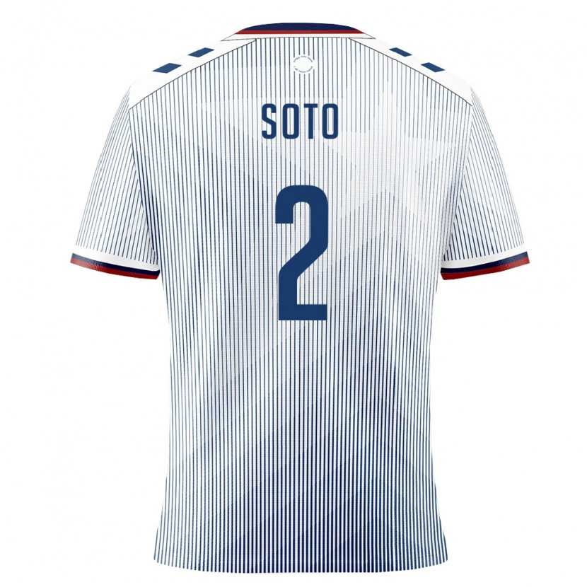 Danxen Dětské Portoriko Adrián Soto #2 Královská Modrá Bílá Daleko Hráčské Dresy 26-28 Dres