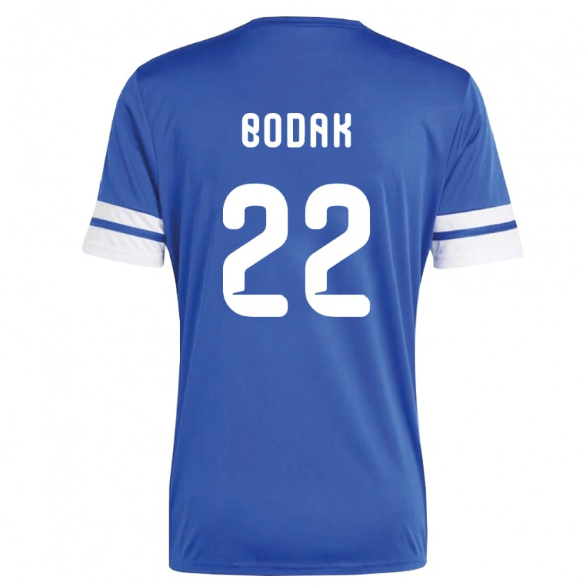 Danxen Pánské Curaçao Tyrick Bodak #22 Námořnická Bílá Domů Hráčské Dresy 26-28 Dres
