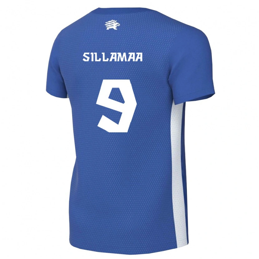 Danxen Pánské Estonsko Ramol Sillamaa #9 Tmavě Modrá Bílá Domů Hráčské Dresy 26-28 Dres