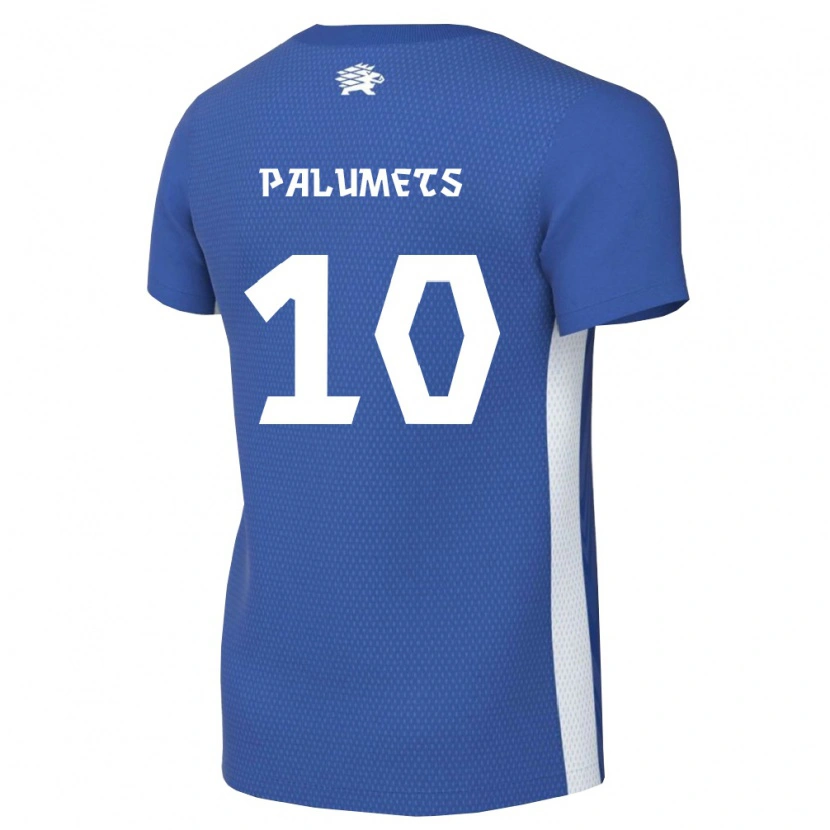 Danxen Pánské Estonsko Kevor Palumets #10 Tmavě Modrá Bílá Domů Hráčské Dresy 26-28 Dres
