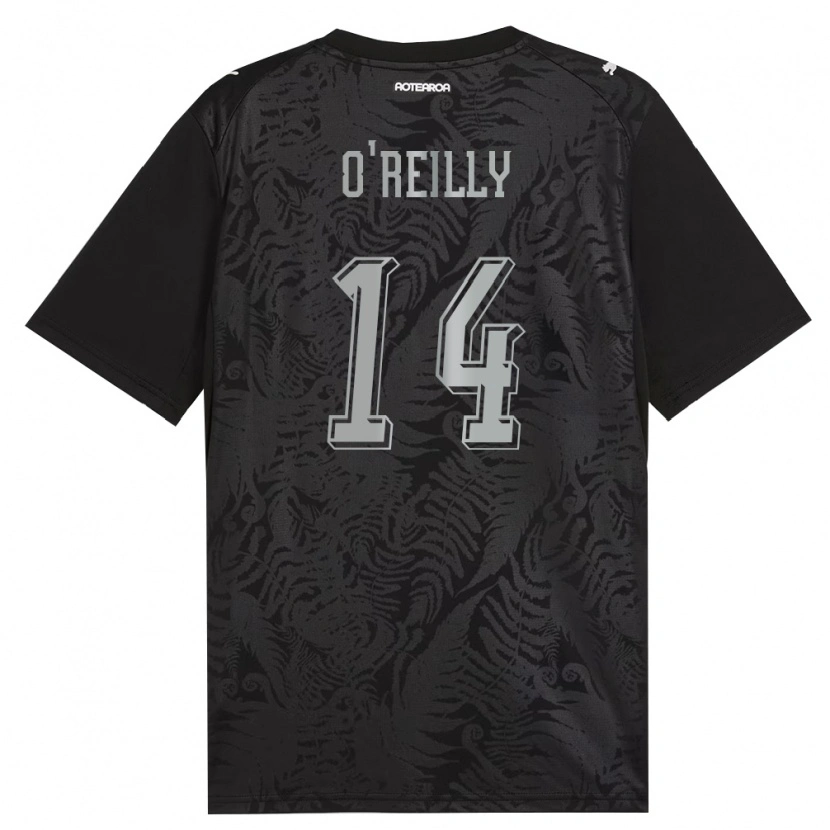 Danxen Pánské Nový Zéland Jackson O'reilly #14 Bílá Černá Šedá Domů Hráčské Dresy 26-28 Dres