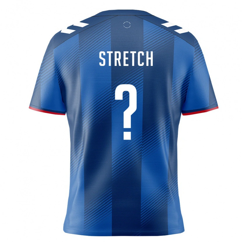 Danxen Pánské Portoriko Callum Stretch #0 Královská Modrá Červená Bílá Domů Hráčské Dresy 26-28 Dres