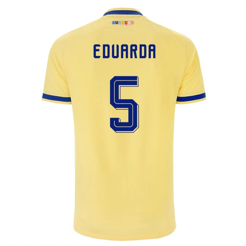 Danxen Pánské Curaçao Ribryashen Eduarda #5 Žlutá Námořnická Růžová Daleko Hráčské Dresy 26-28 Dres