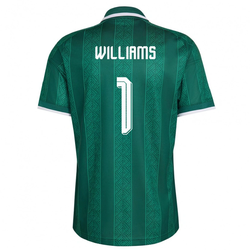 Danxen Pánské Jihoafrická Republika Ronwen Williams #1 Zelená Bílá Zlatá Daleko Hráčské Dresy 26-28 Dres