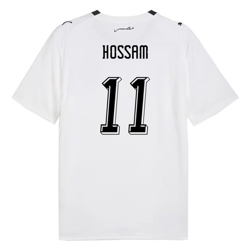 Danxen Pánské Egypt Yassin Hossam #11 Bílá Šedá Černá Daleko Hráčské Dresy 26-28 Dres