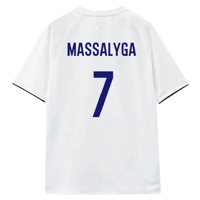 Danxen Pánské Rusko Nikita Massalyga #7 Bílá Hnědá Černá Daleko Hráčské Dresy 26-28 Dres