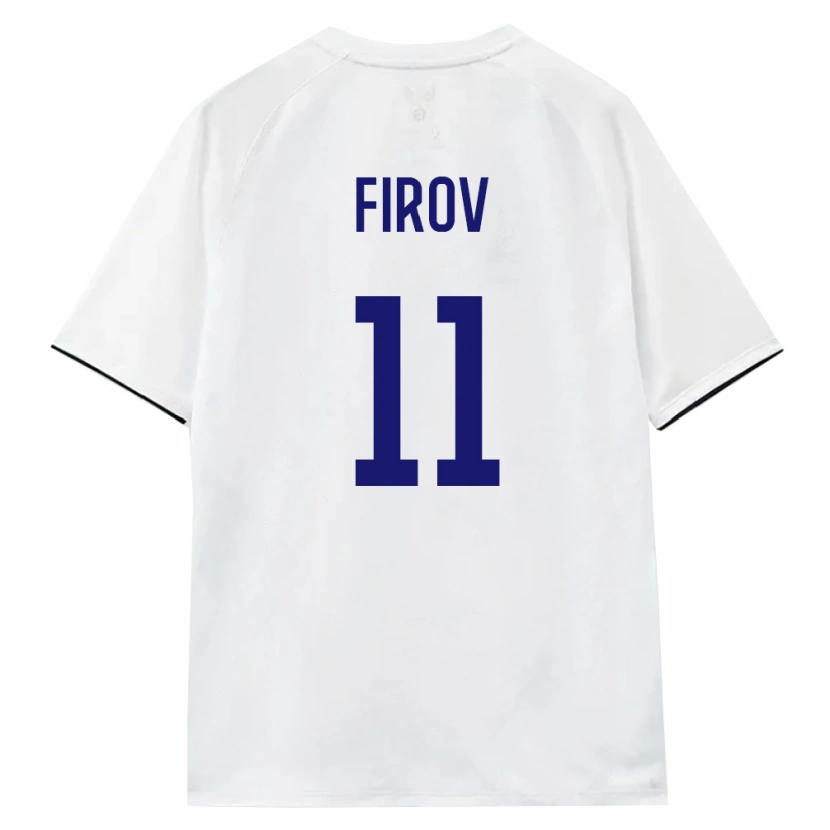 Danxen Pánské Rusko Imran Firov #11 Bílá Hnědá Černá Daleko Hráčské Dresy 26-28 Dres