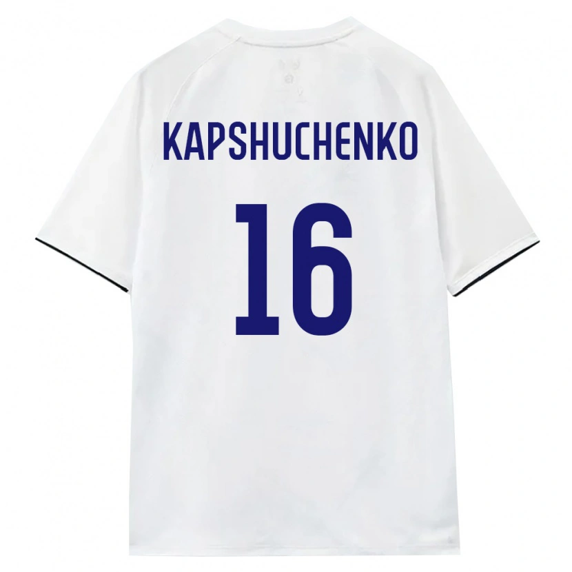 Danxen Pánské Rusko Arkhip Kapshuchenko #16 Bílá Hnědá Černá Daleko Hráčské Dresy 26-28 Dres