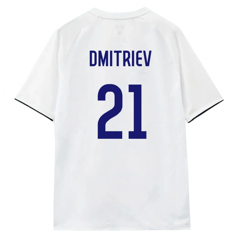 Danxen Pánské Rusko Igor Dmitriev #21 Bílá Hnědá Černá Daleko Hráčské Dresy 26-28 Dres