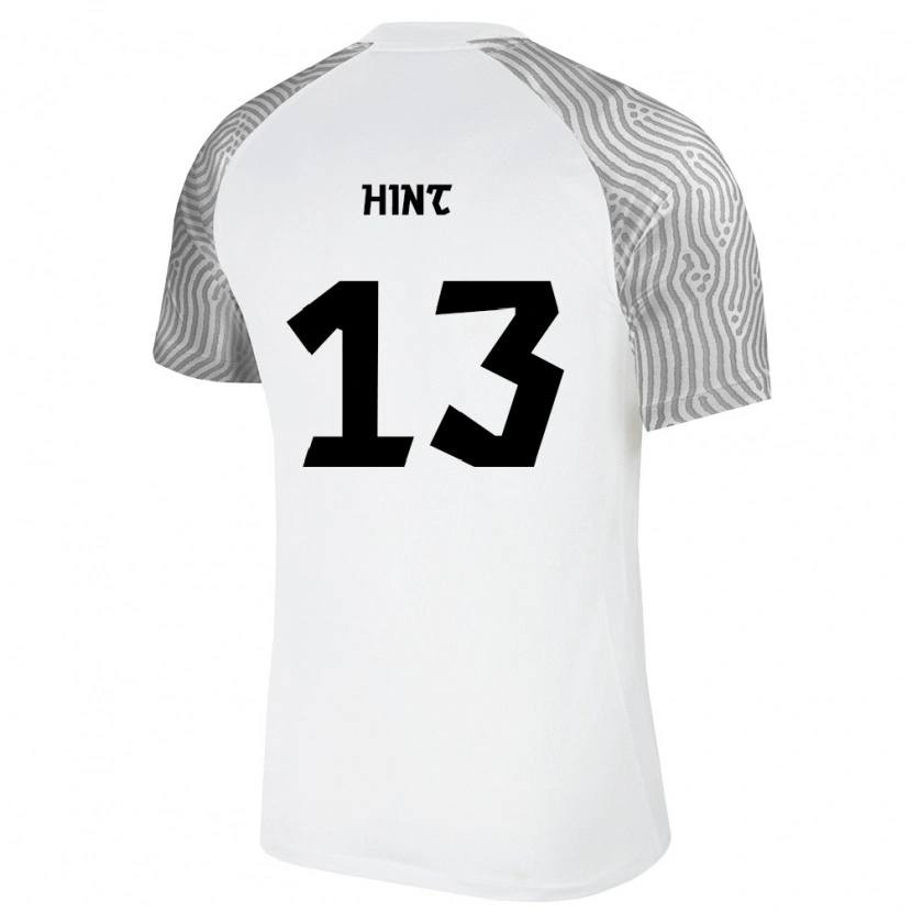 Danxen Pánské Estonsko Trevor Hint #13 Bílá Šedá Daleko Hráčské Dresy 26-28 Dres