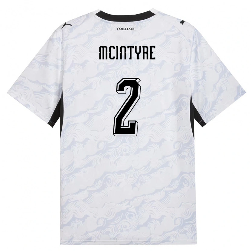 Danxen Pánské Nový Zéland Joe Mcintyre #2 Černá Bílá Daleko Hráčské Dresy 26-28 Dres