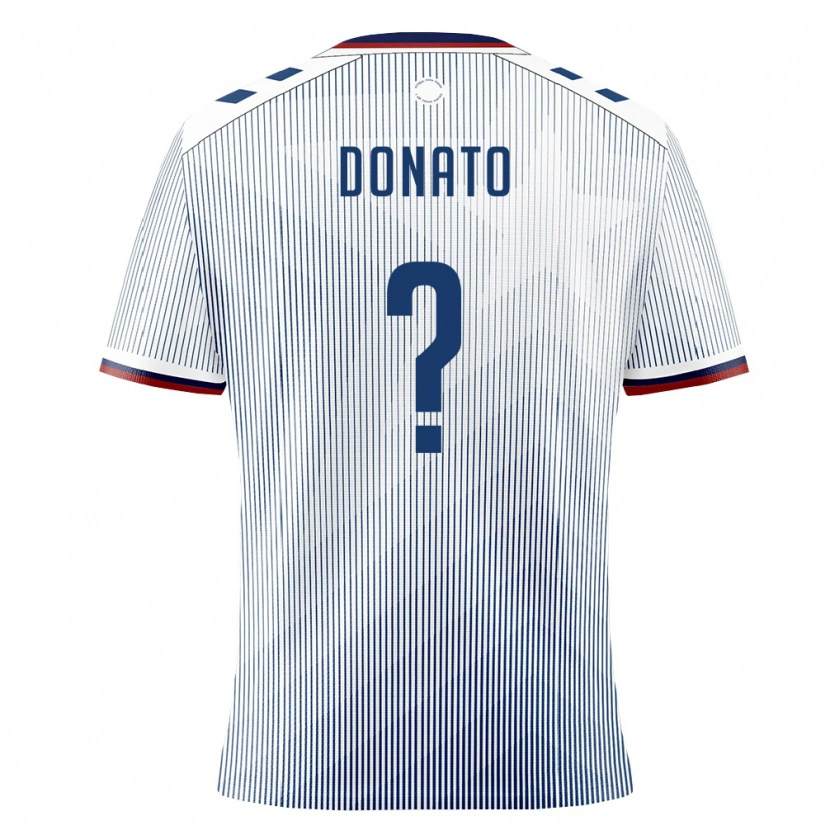 Danxen Pánské Portoriko Benjamin Donato #0 Královská Modrá Bílá Daleko Hráčské Dresy 26-28 Dres