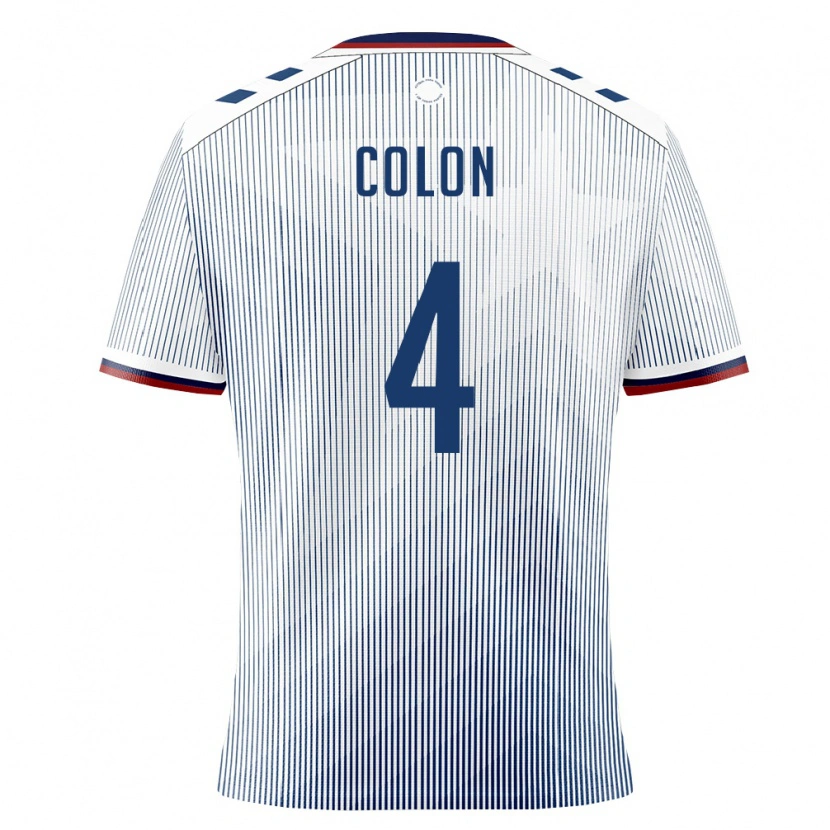 Danxen Pánské Portoriko Xzavier Colon #4 Královská Modrá Bílá Daleko Hráčské Dresy 26-28 Dres