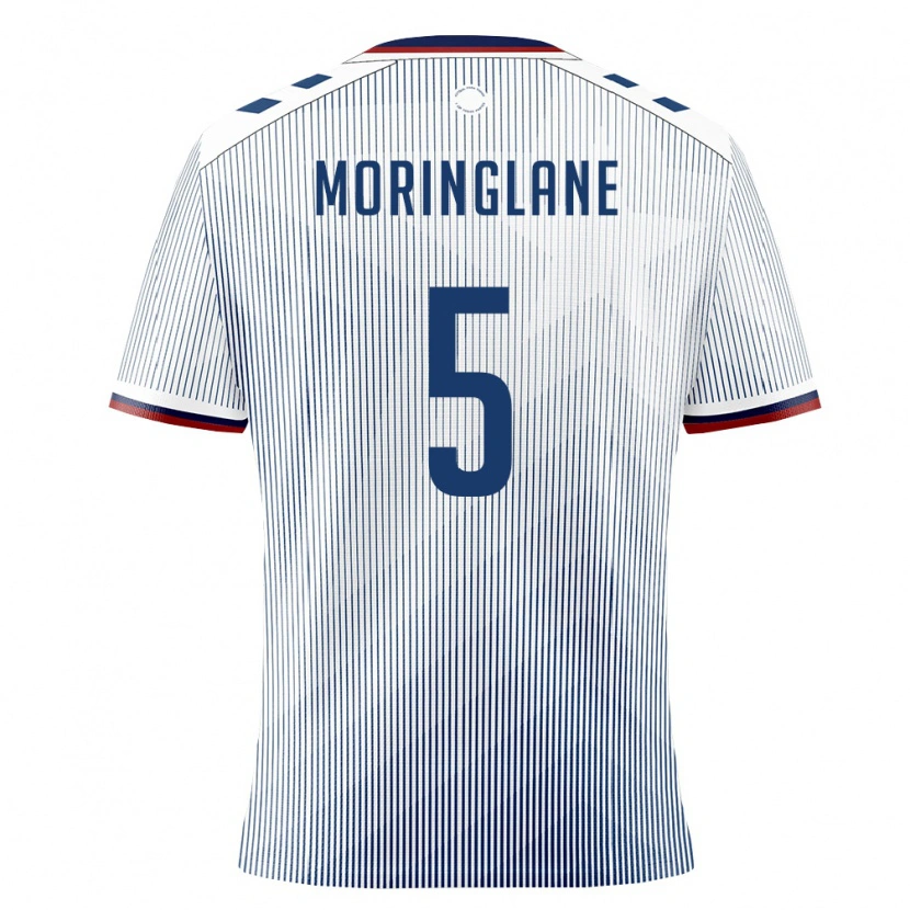 Danxen Pánské Portoriko Luis Moringlane #5 Královská Modrá Bílá Daleko Hráčské Dresy 26-28 Dres