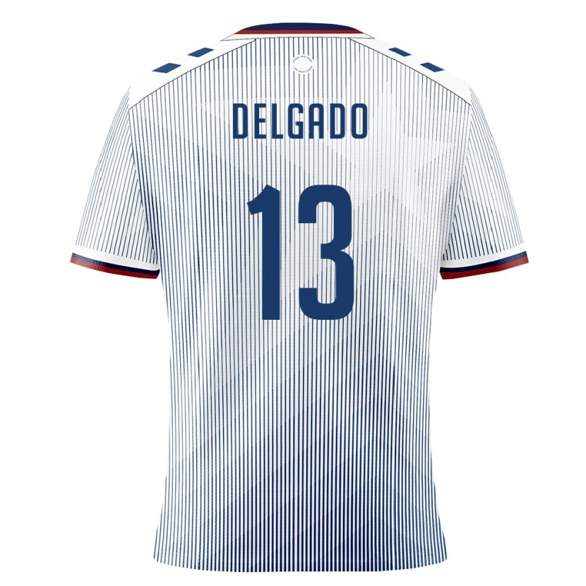 Danxen Pánské Portoriko Antonio Delgado #13 Královská Modrá Bílá Daleko Hráčské Dresy 26-28 Dres