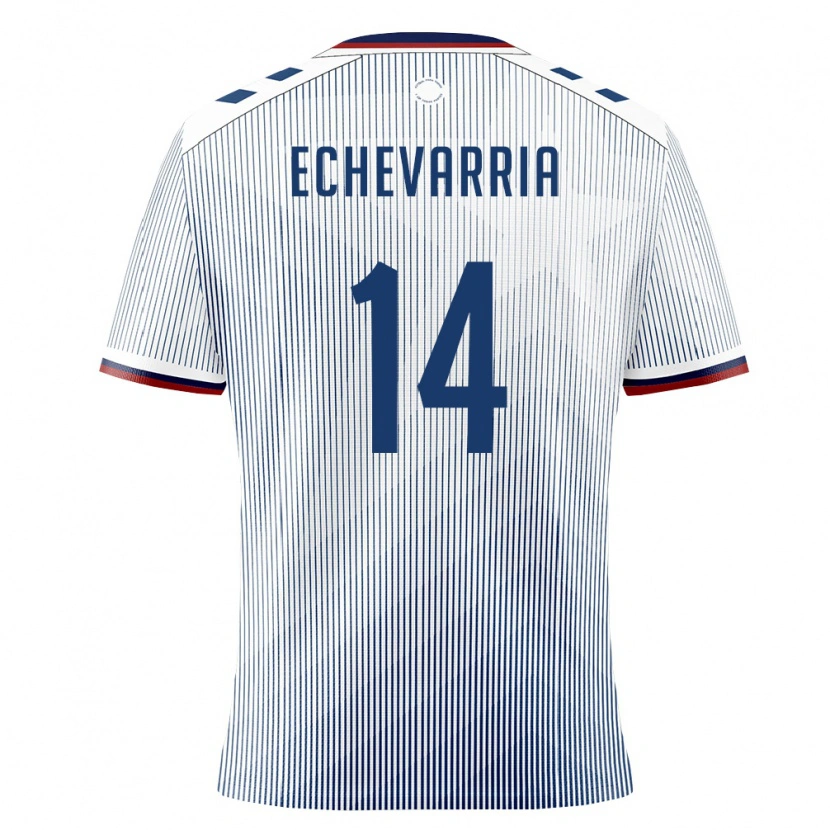 Danxen Pánské Portoriko Diego Echevarria #14 Královská Modrá Bílá Daleko Hráčské Dresy 26-28 Dres