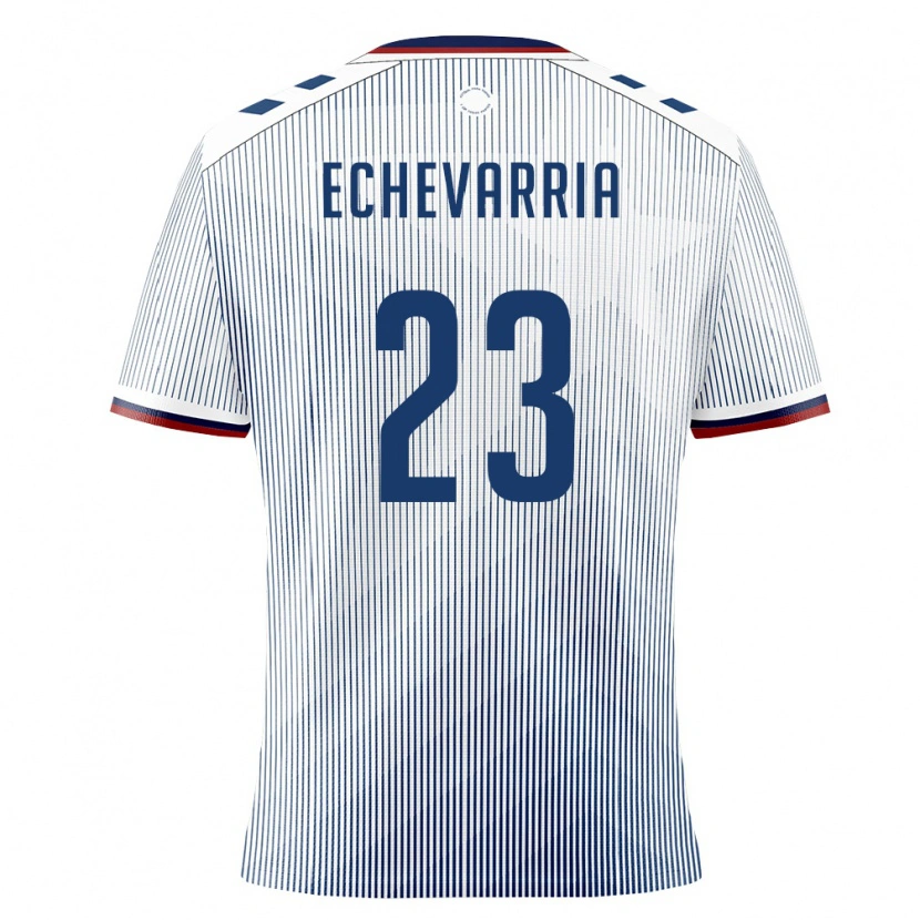 Danxen Pánské Portoriko Steven Echevarria #23 Královská Modrá Bílá Daleko Hráčské Dresy 26-28 Dres