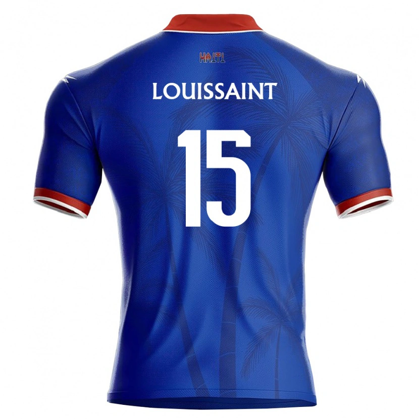 Danxen Dámské Haiti Rhode Louissaint #15 Modrá Červená Bílá Domů Hráčské Dresy 26-28 Dres