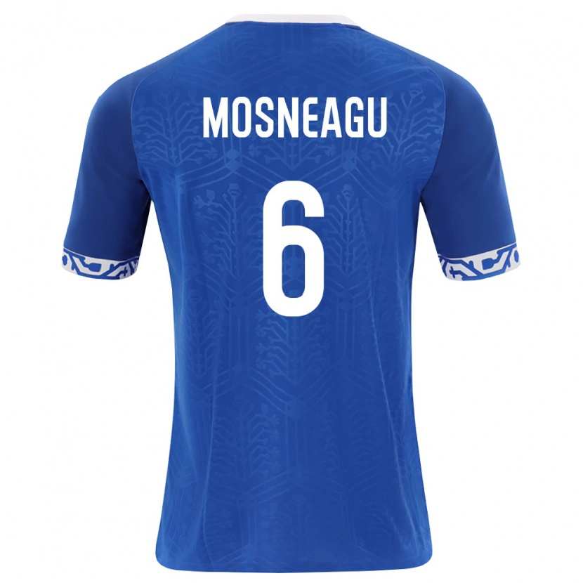 Danxen Dámské Moldavsko Gheorghe Mosneagu #6 Královská Modrá Bílá Domů Hráčské Dresy 26-28 Dres
