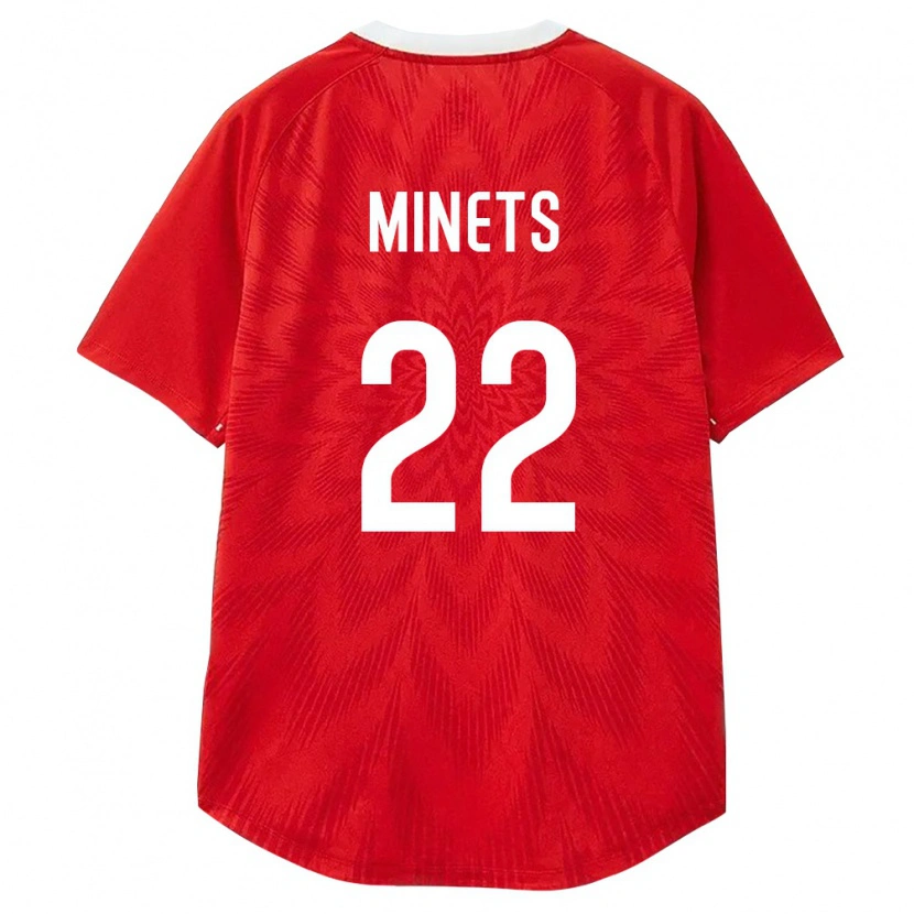 Danxen Dámské Rusko Matvey Minets #22 Červená Bílá Hnědá Domů Hráčské Dresy 26-28 Dres