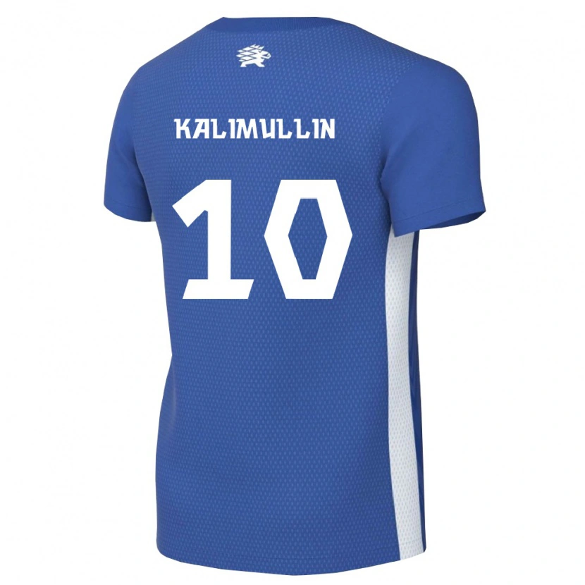 Danxen Dámské Estonsko Maksim Kalimullin #10 Tmavě Modrá Bílá Domů Hráčské Dresy 26-28 Dres